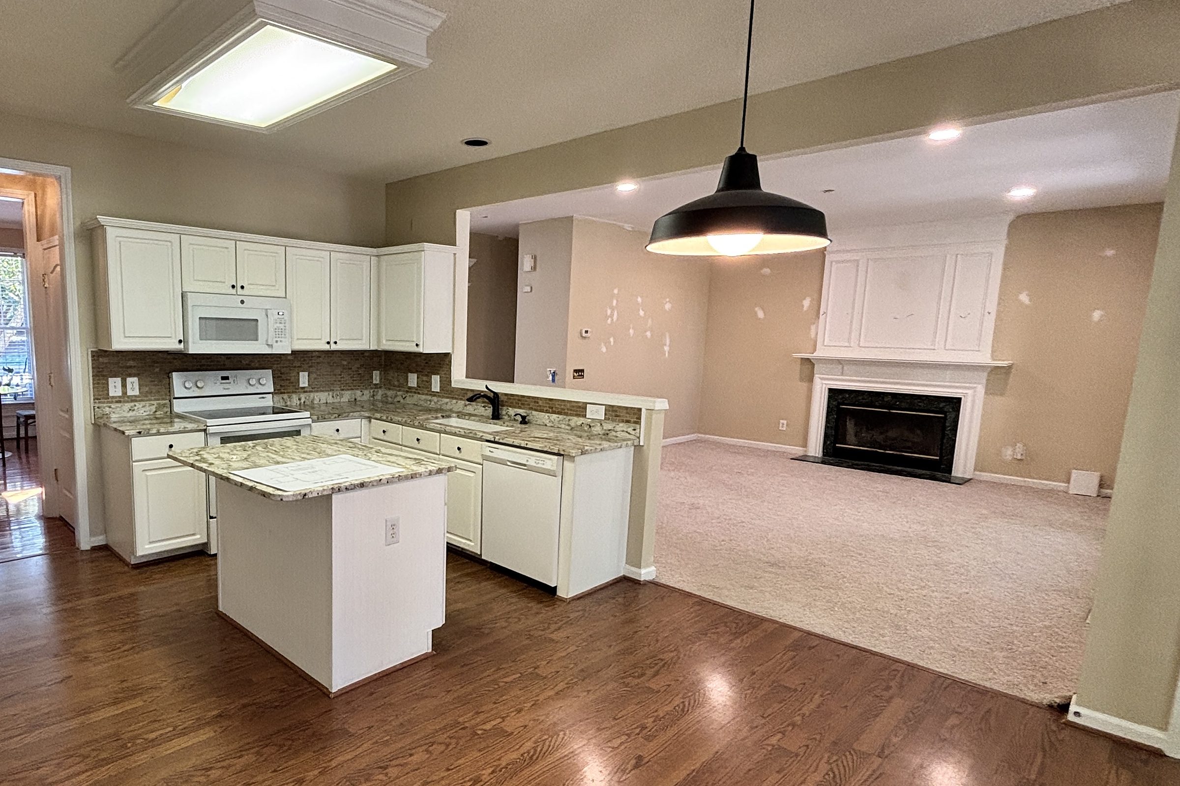 The same Apex home before renovation